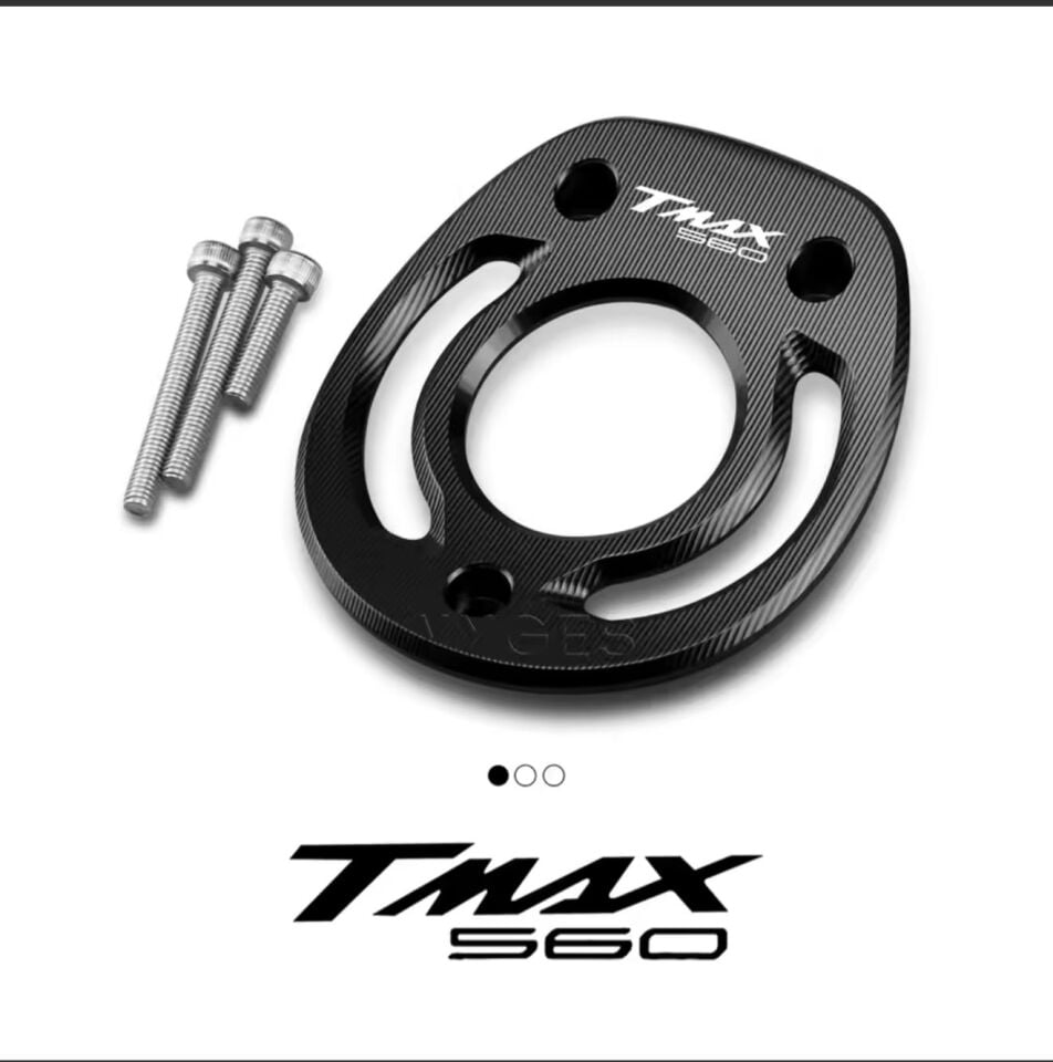 Tmax 560 Cnc Egzoz Uç Koruma Siyah