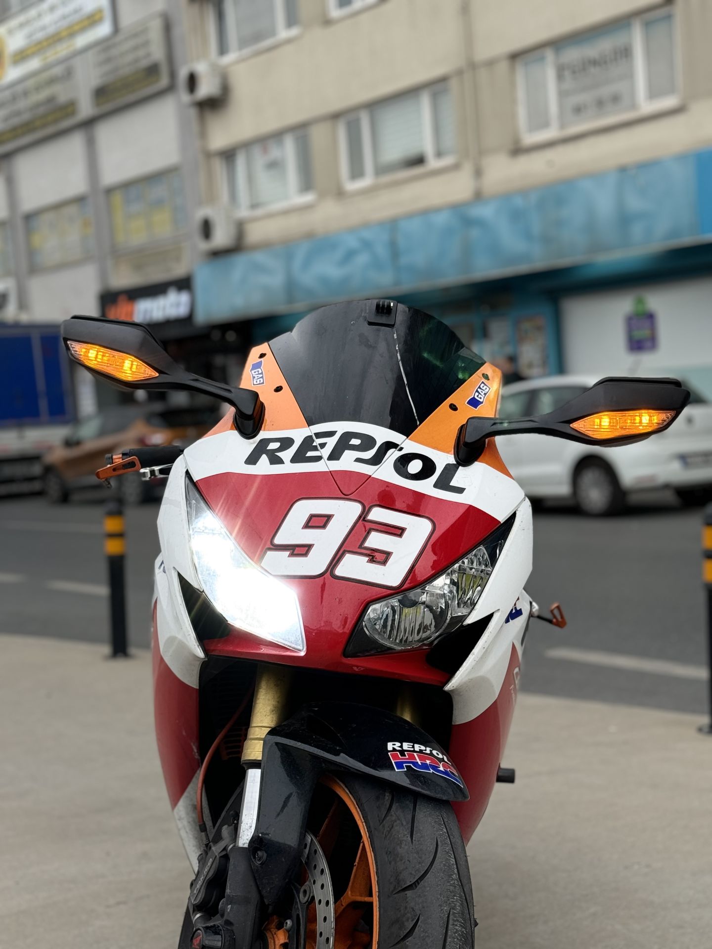 Honda Cbr 1000RR 2012-16 New Model Katlanır Ayna Seti