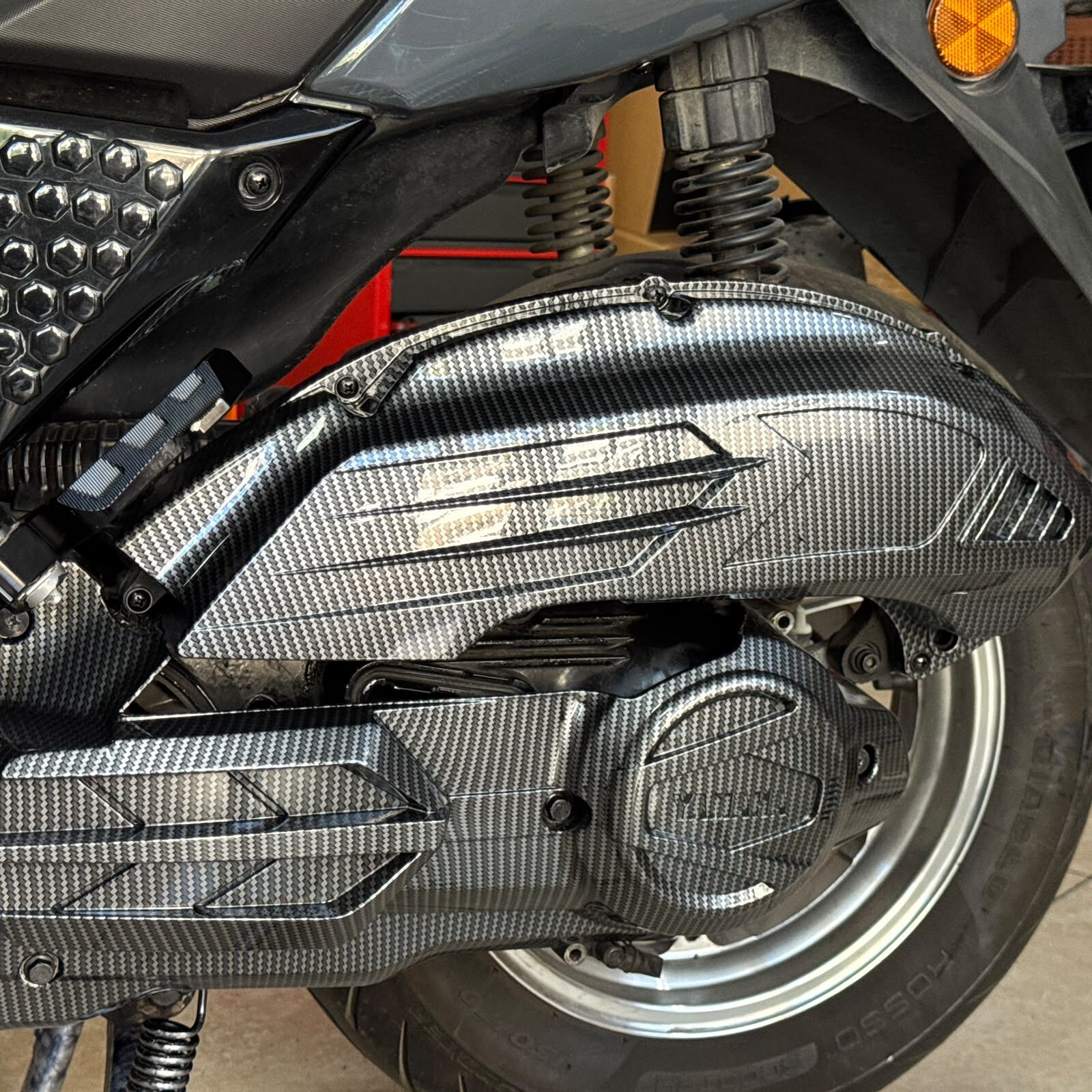 Nmax 125-155 2021-26 Karbon Varyatör Hava Filtresi Seti Karbon