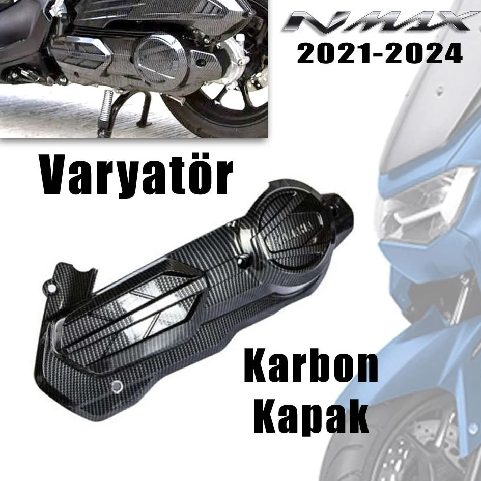Nmax 125-155 2021-24 Varyatör Karbon Kapak