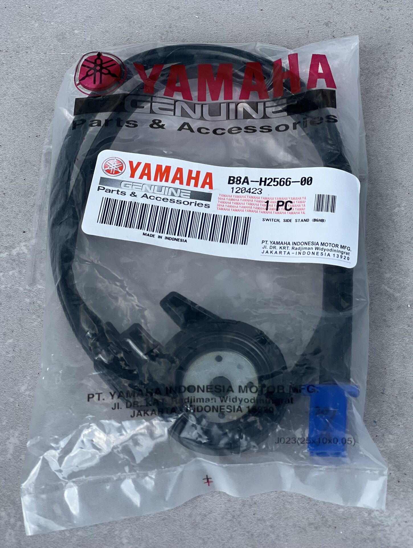 Nmax 125-155 2021-24 Orijinal Yan Ayaklık Mişürü B8AH256600