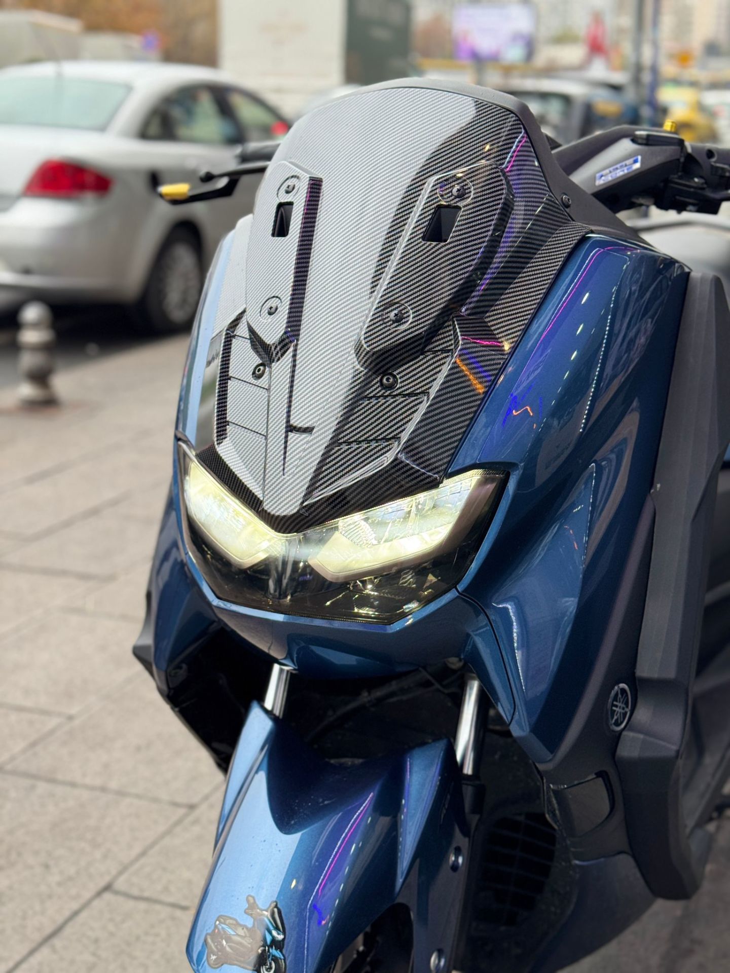 Nmax 125/155 2021-24 Siperlik Altı Karbon Kapak