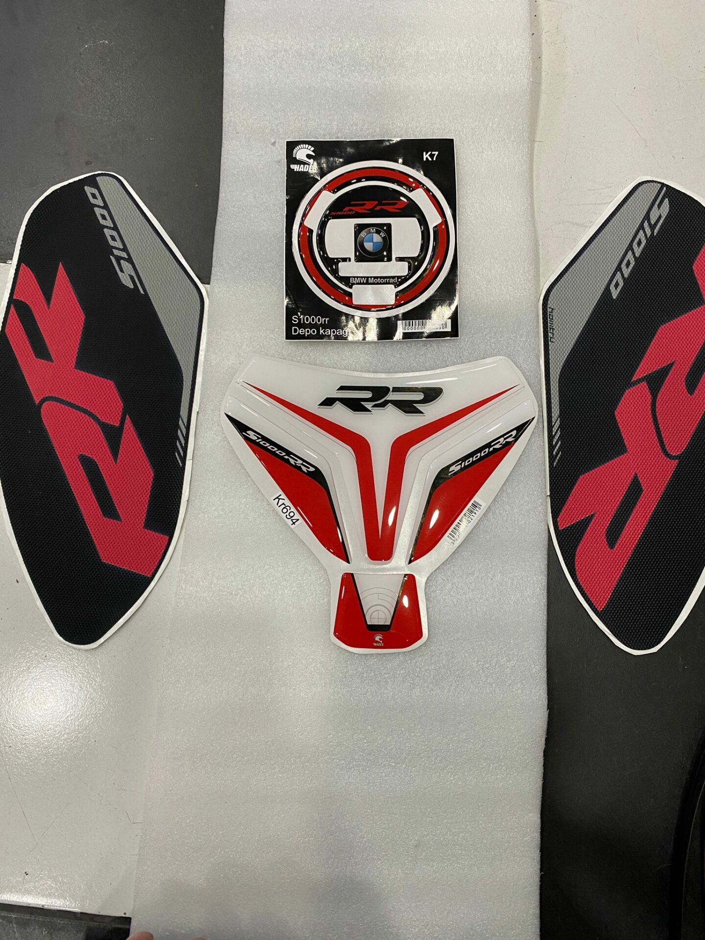 Bmw S1000RR 2009-18 Tank Pad Seti