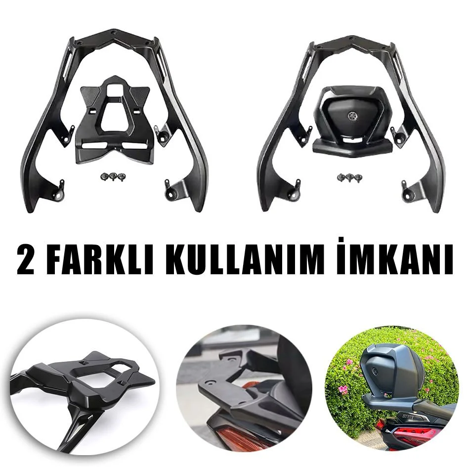 Xmax 250-300 2018-24 Orijinal Model Sissy Bar Sırt Dayama Seti
