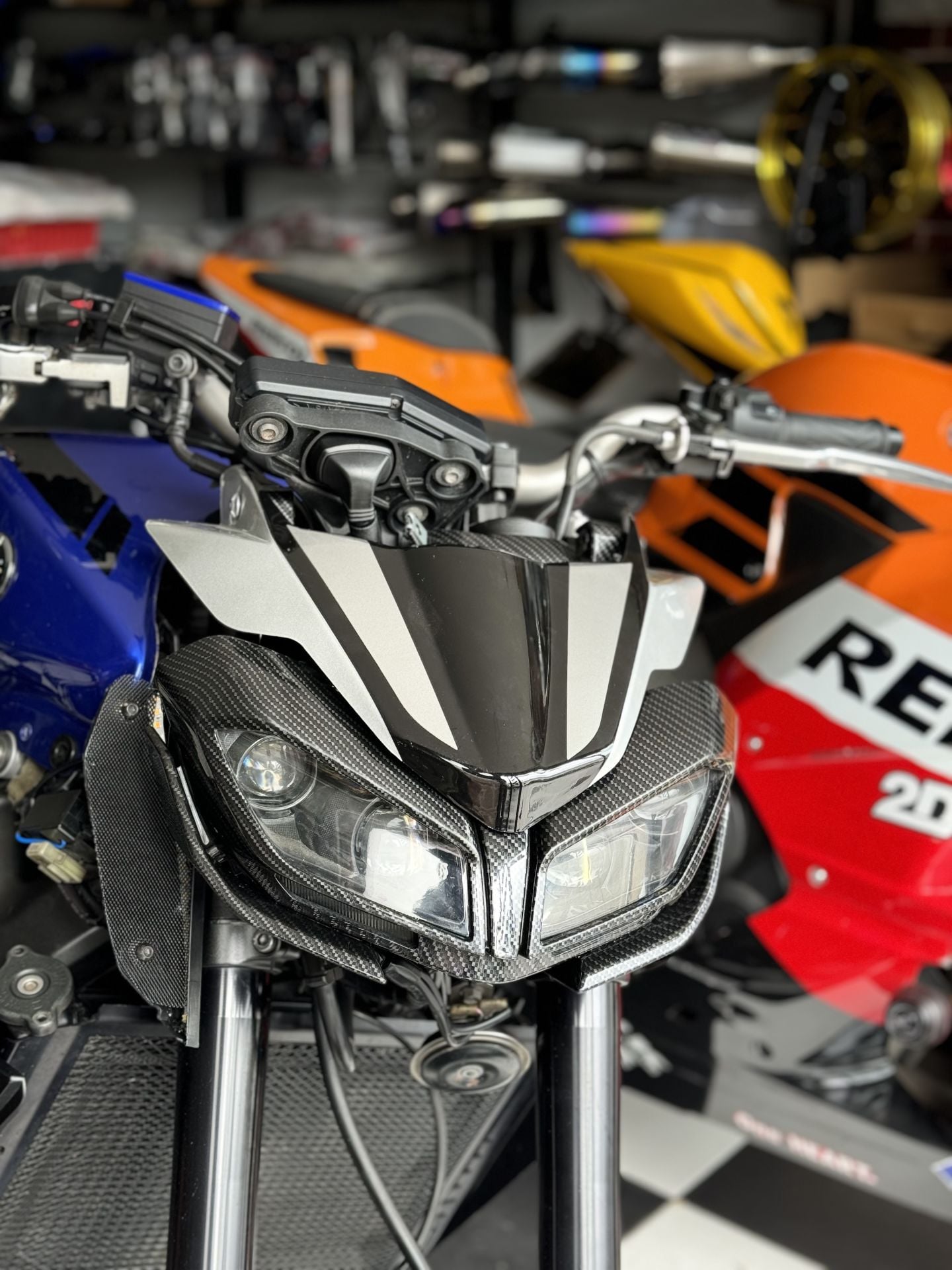 Mt-09 2017-20 Ön Siperlik Spoıler Ön Cam