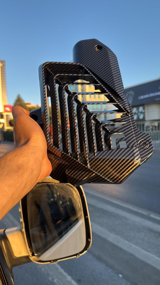 Honda Pcx 125 2021-2024 Karbon Radyatör Koruma