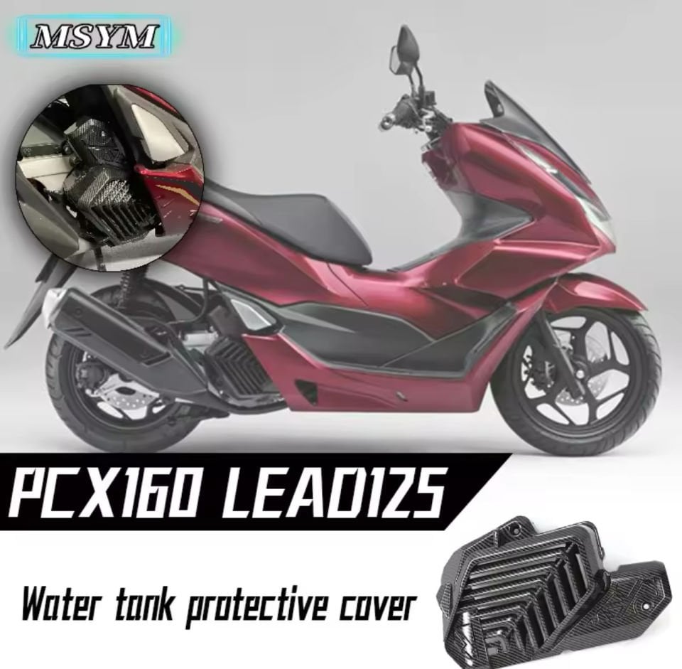Honda Pcx 125 2021-2024 Karbon Radyatör Koruma