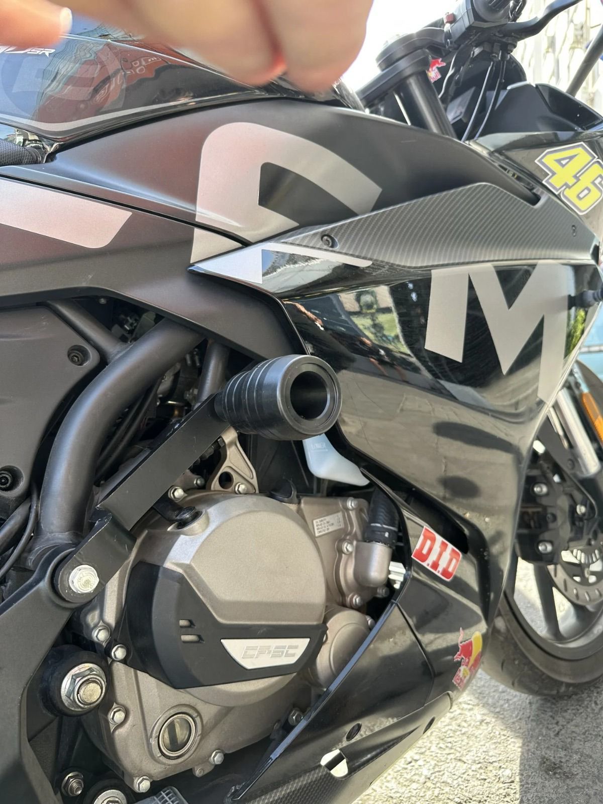 Cf Moto Sr 250  Koruma Takozu