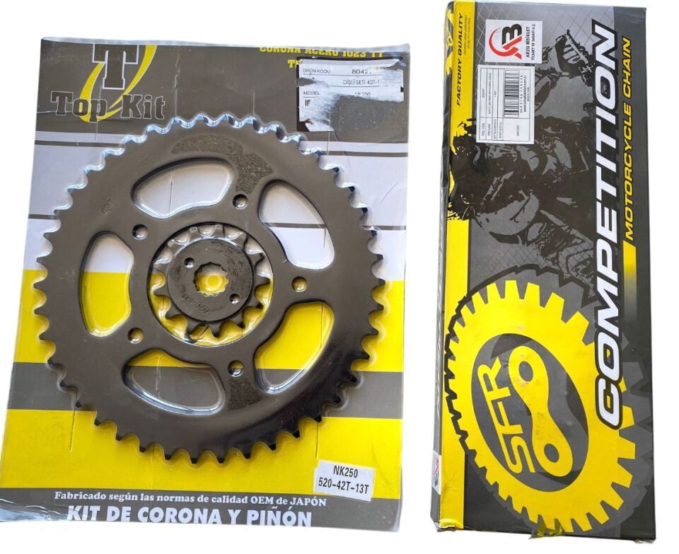 Cf Moto Nk 250 Sfr Zincir Dişli Seti