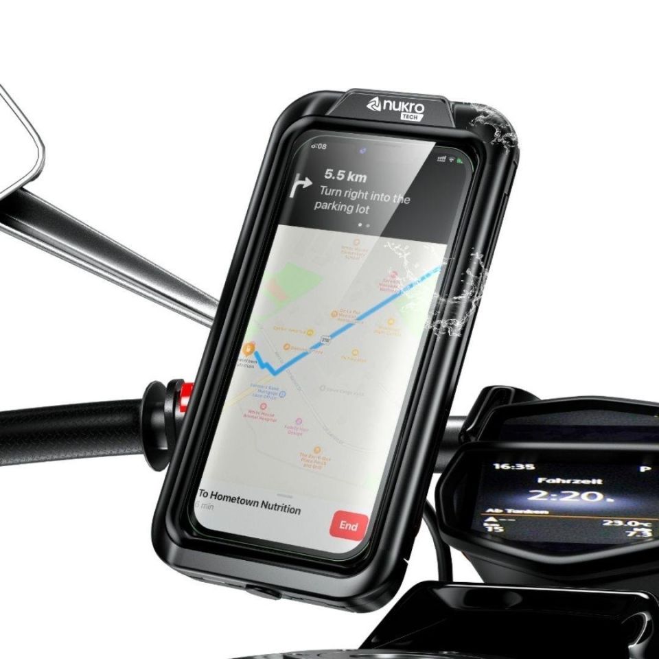 M18 -54 Gidon Bağlantılı Su Geçirmez Telefon Tutucu