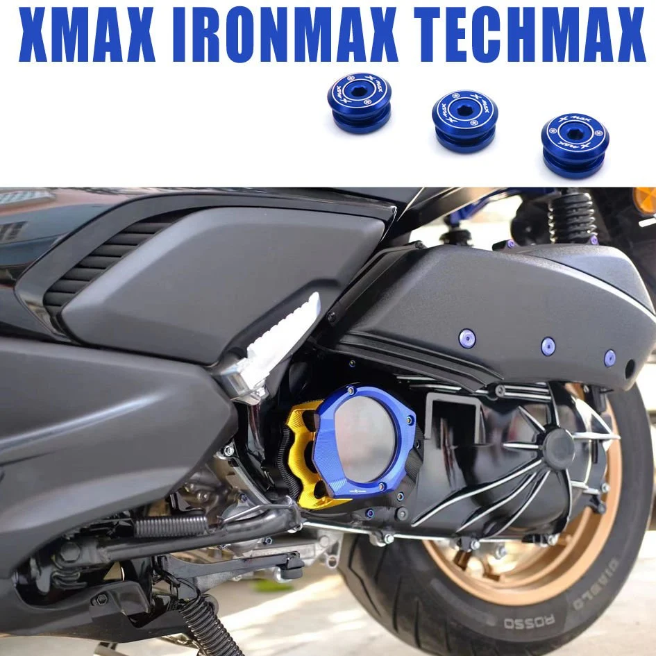 Xmax  Tech-Max 250/300 2018-24 Hava Filtre Kapak Vida Seti Füme