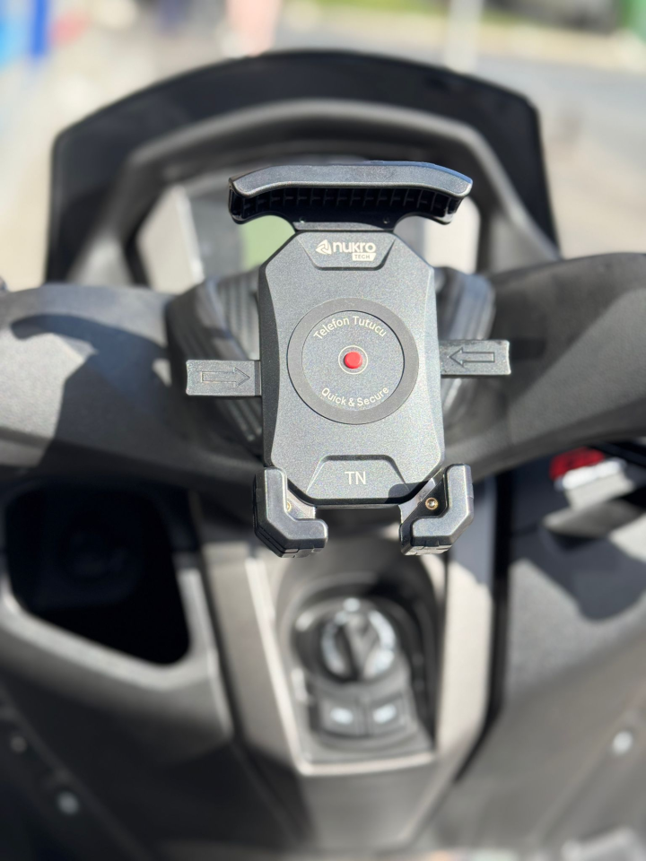 Nmax 2021-24 Tn Model Kapaklı Telefon Tutucu Seti