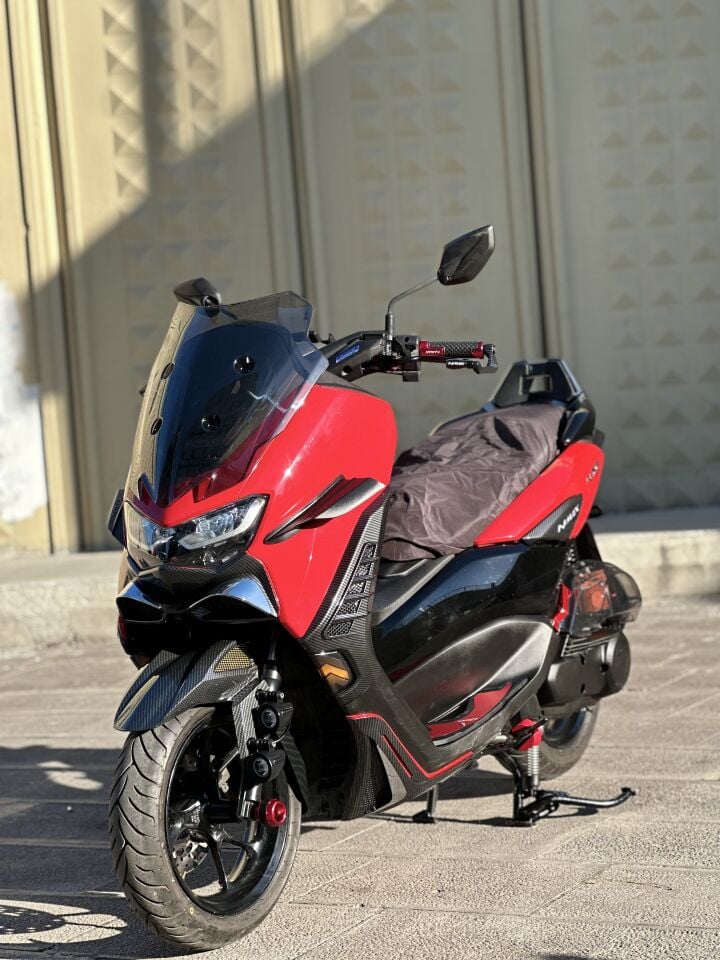 Nmax 125-155 2021-24 Patriot Füme Spor Ön Cam