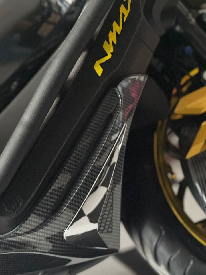 Nmax 125-155 2021-24 Marşbiyel Karbon Alt Sakal Seti