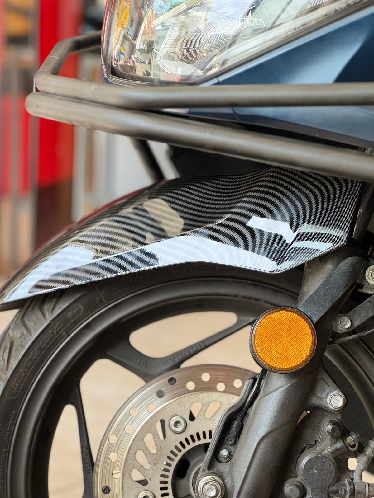 Honda Pcx 125 2025 Ön Çamurluk Karbon Komple