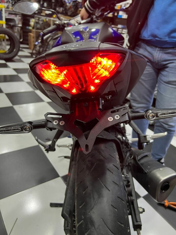 Yzf R25-Mt-25 2015-24 Orijinal Sinyal Uyumlu Sabit Kısa Plakalık