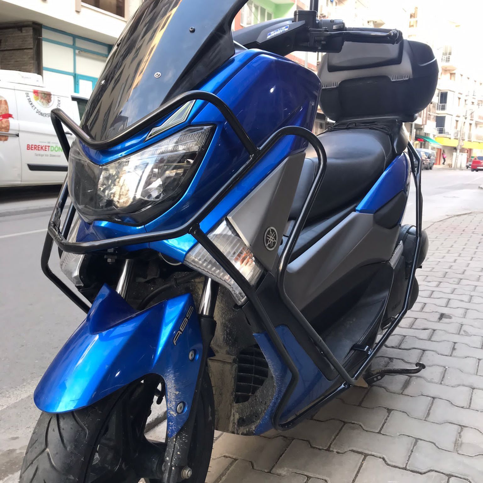 Nmax 125-155 15-20 Ön-Arka Koruma Demiri