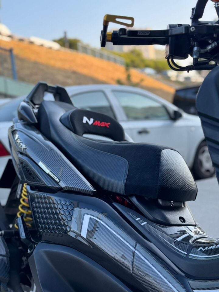 Nmax 125-155 2021-24 Karbon Koltuk Alcantara Konfor Sele