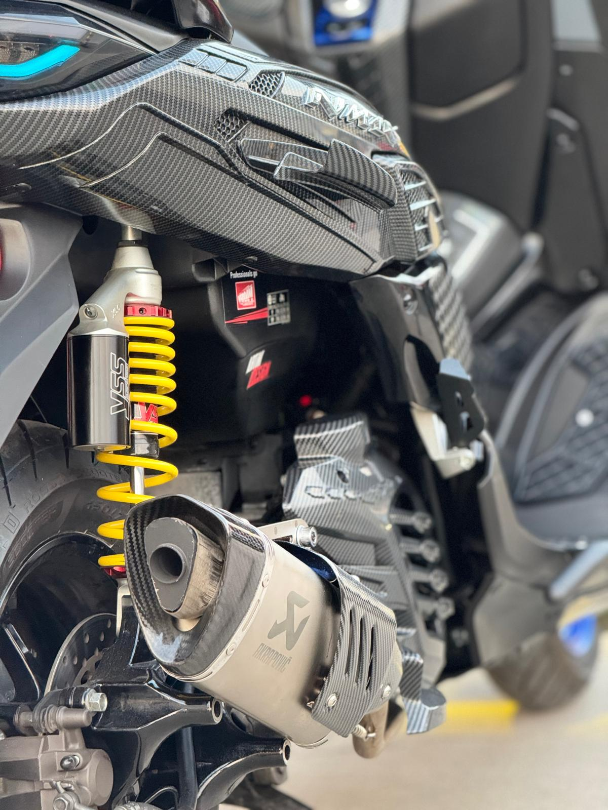 Nmax 125-155 2021-24 Fuul System Egzoz Seti