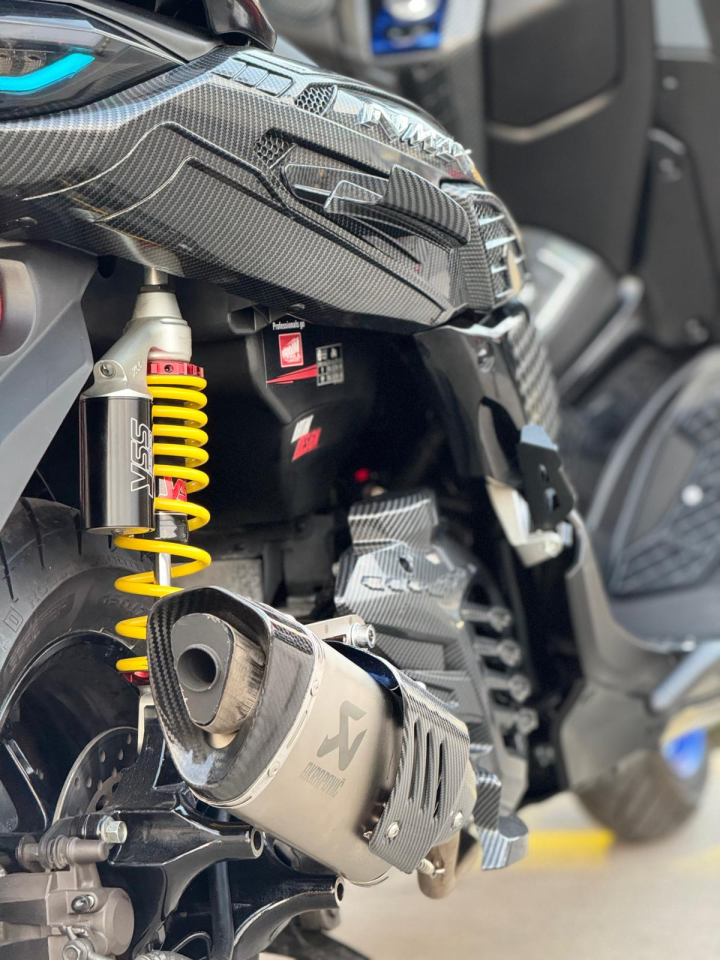 Nmax 125-155 2021-24 Fuul System Egzoz Seti