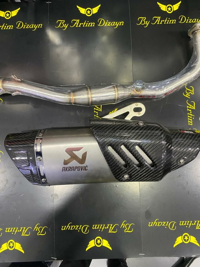 Nmax 125-155 Fuul System Egzoz Seti
