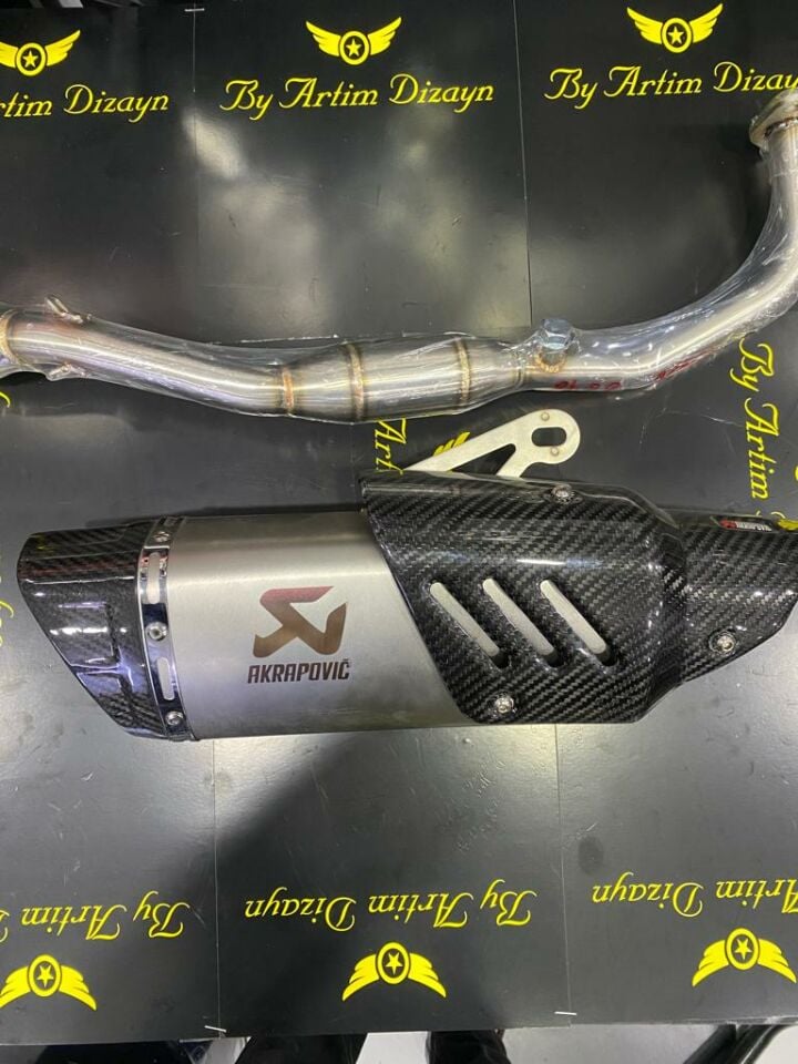 Nmax 125-155 Fuul System Egzoz Seti