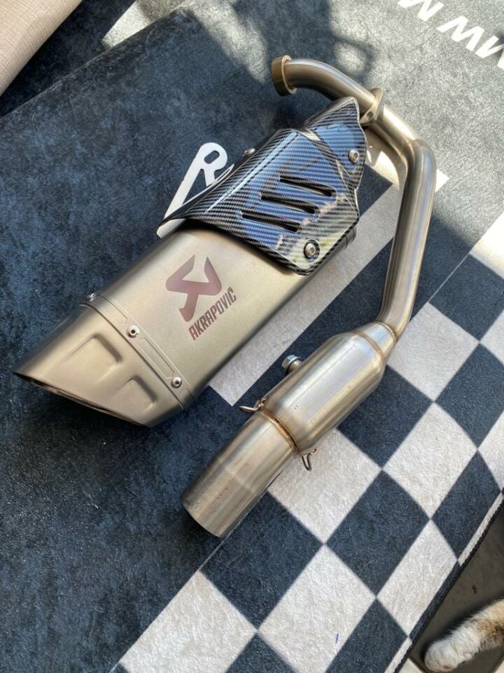 Honda Forza 250 Egzoz Sistemi