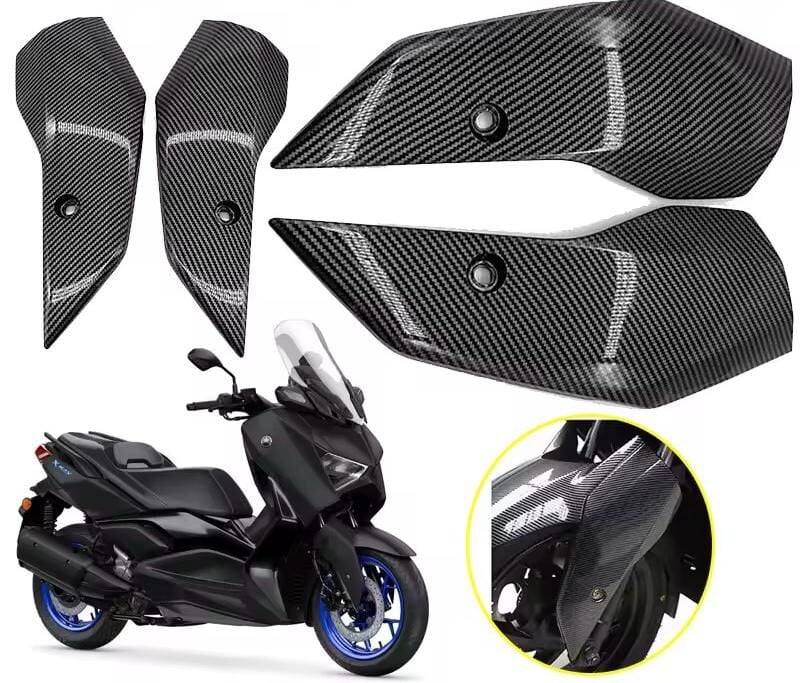 Xmax 250-300 2024-26 Ön Çamurluk Karbon Kapak Seti