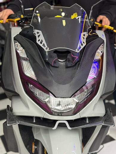 Honda Pcx 2021-2024 New Spoiler Spor Cam Ayna Seti