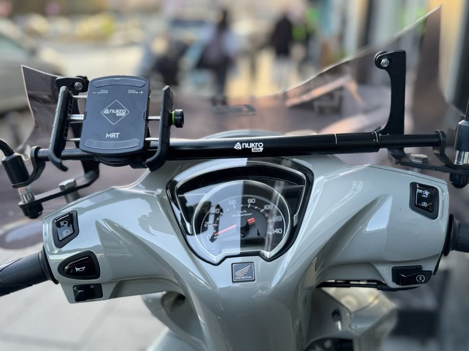 Honda Dio Telefon Tutacak Barı+Telefon Tutucu