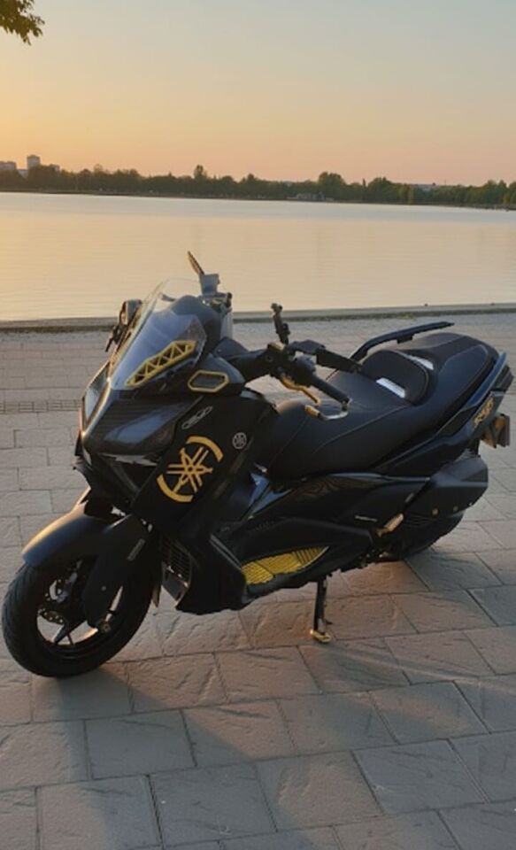 Nmax Xmax Reflektif Yamaha Sticker Logo Seti