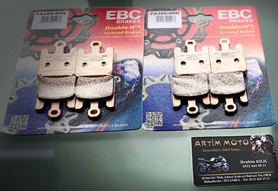 Kawasaki Ninja ZX-10R 2004-07 Ebc Ön Fren Balata Takımı FA369/4HH