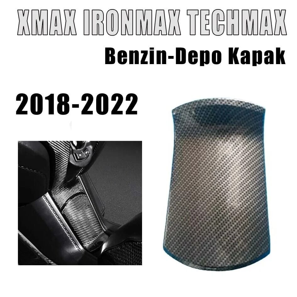 Xmax 125-250-300 2018-23 Karbon Benzin Kapak
