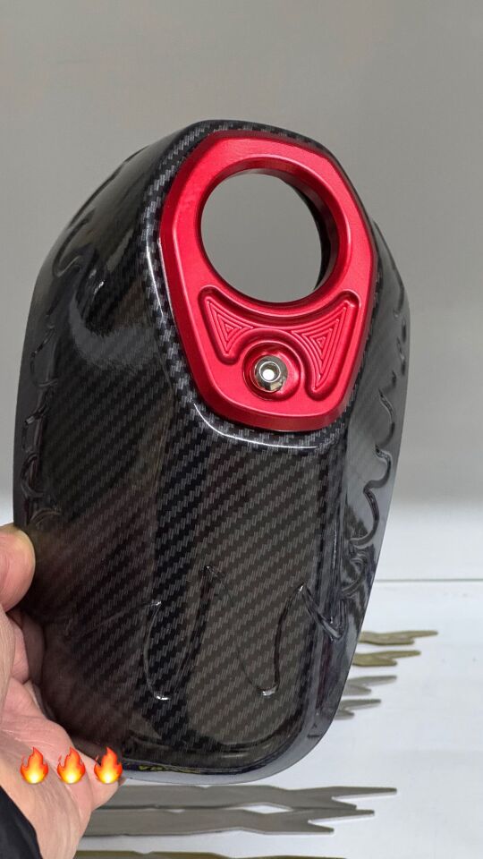 Xmax  250-300 2018-2024 Cnc Egzoz Ucu Dekor Kapak