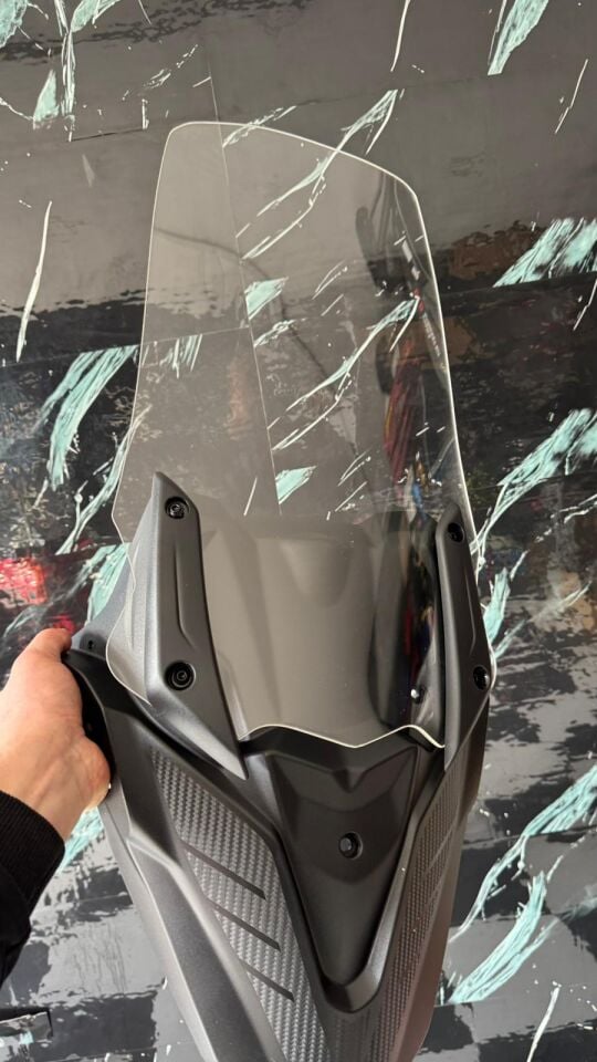 Nmax 125-155 2021-26 Spoiler Yedek Tur Ön Camı