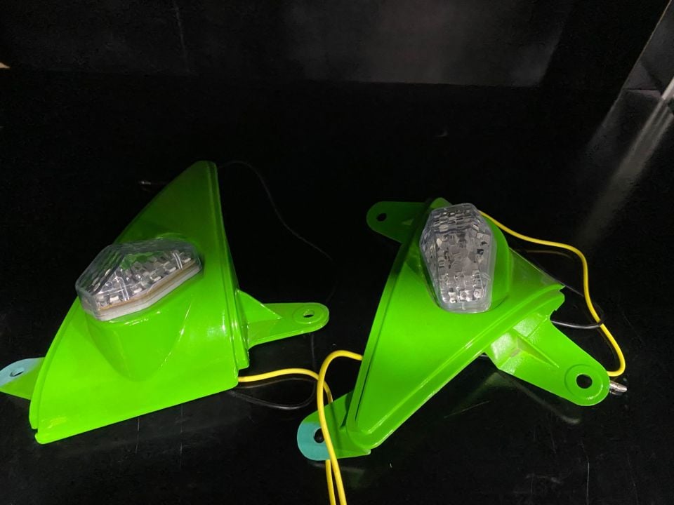 Kawasaki Ninja ZX6-636 2005-08 Led Sinyal Dönüştürücü Kapak