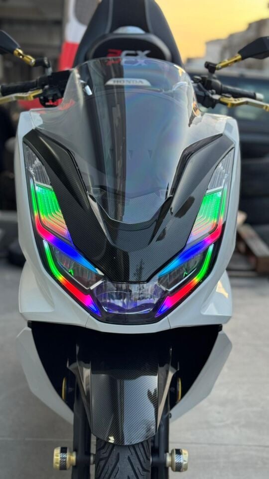 Pcx 125 2021-24 Spor Orijinal Model Şeffaf Ön Cam