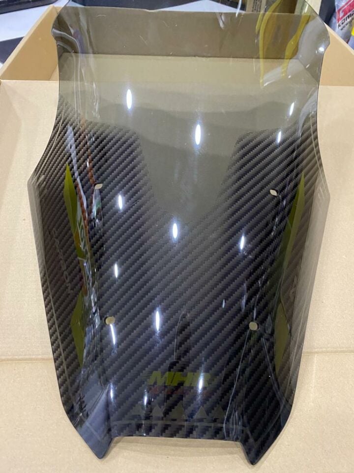 Nmax 125-155 2021-24 Yeni Kasa 46 Cm Karbon Spor Füme Cam