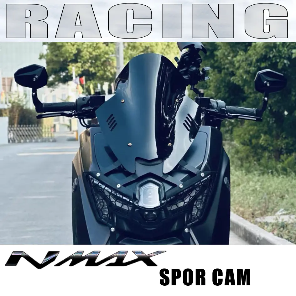 Nmax 125 Tech-Max 2025-26 Racing  Spor Ön Cam