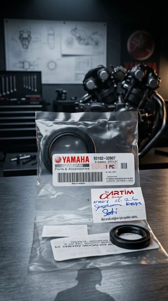 Orijinal Nmax 125-155  Şanzıman Giriş Mili Keçe Seti 9310220815