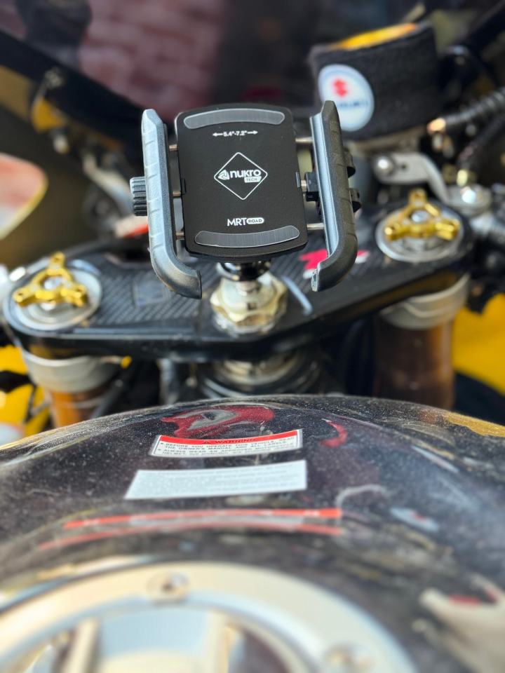 Suzuki Gsxr 600-1000 Mesnet Bağlantılı Telefon Tutucu