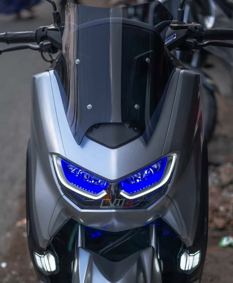 Nmax 125-155 2021-24 Füme Spor Ön Cam