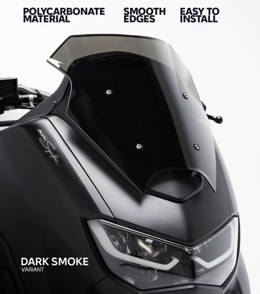 Nmax 125-155 2021-24 Füme Spor Ön Cam