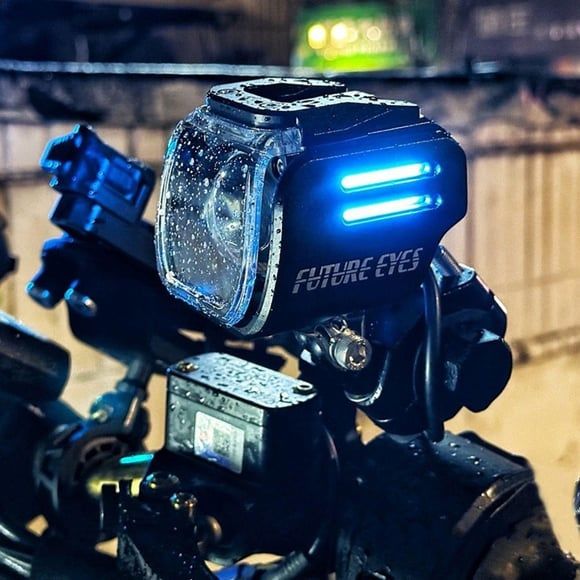 Future Eyes UF1 Motosiklet Sis Farı 60W Mavi Angel