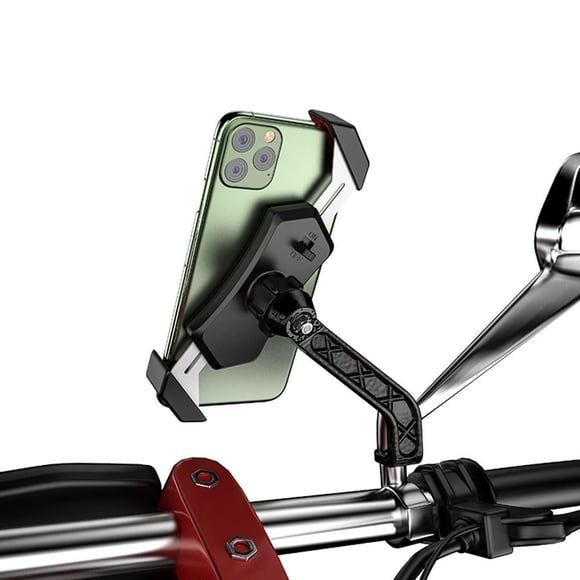 Nukrotech MLS Ayna Dibi Bağlantılı Motosiklet Telefon Tutucu