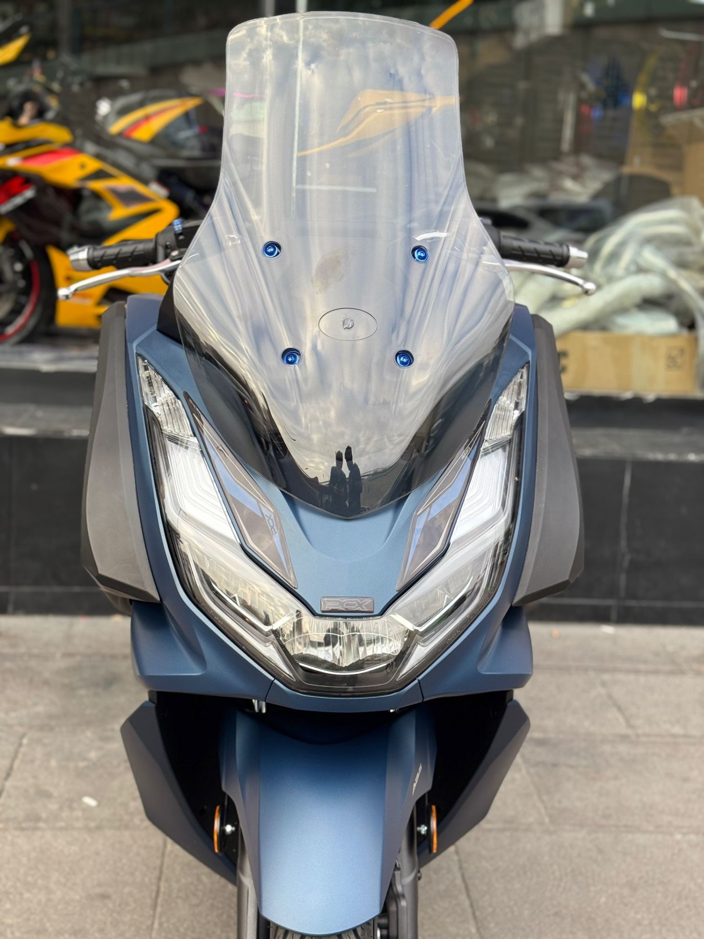 Honda Pcx 2021-24 Ön Cam Spoiler  Art-02