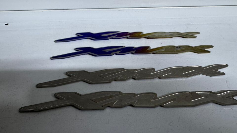 Modifiye Xmax 250-300 2018-26 P.Titanium Sele Logo Yazı