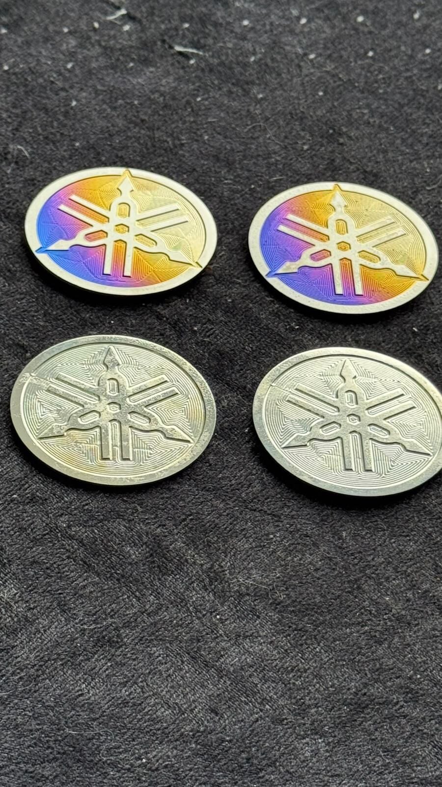 Modifiye Nmax Xmax P.Titanium Amblem Logo Seti