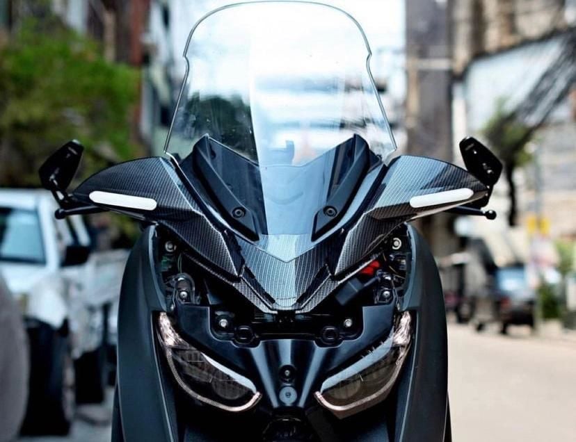 Xmax 250-300 2018-23 Karbon Grenajlı Sinyalli Ayna Seti