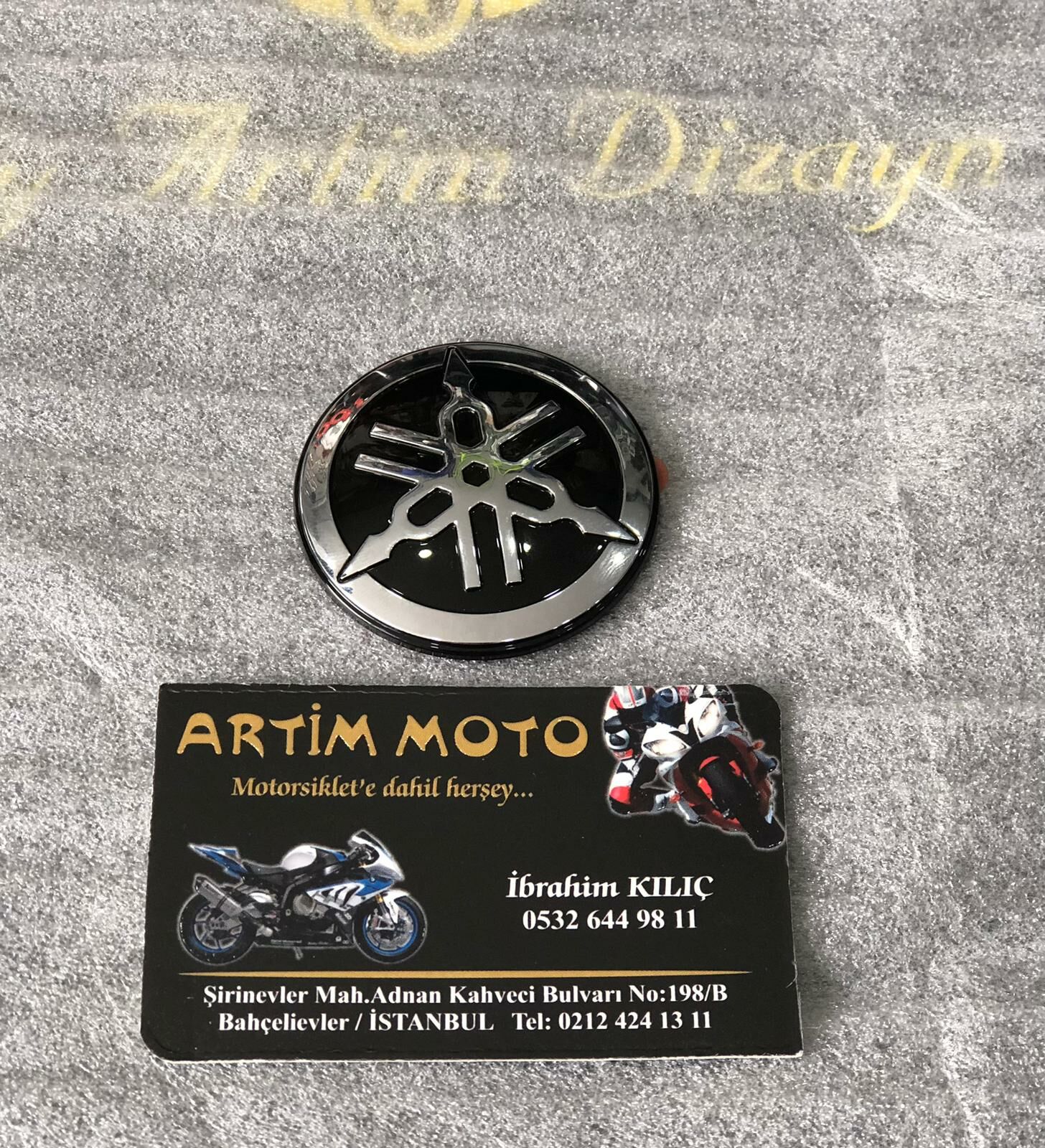 Yamaha Mt-07-09 Yakıt Depo Logo Muadil